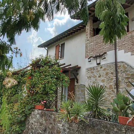 With Swimming Pool And Garden With Mediterranean Plants