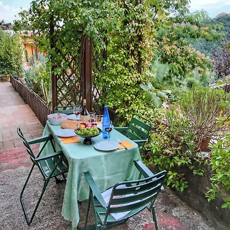 With Swimming Pool And Garden With Mediterranean Plants Bettona