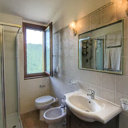 With Swimming Pool And Garden With Mediterranean Plants Bettona