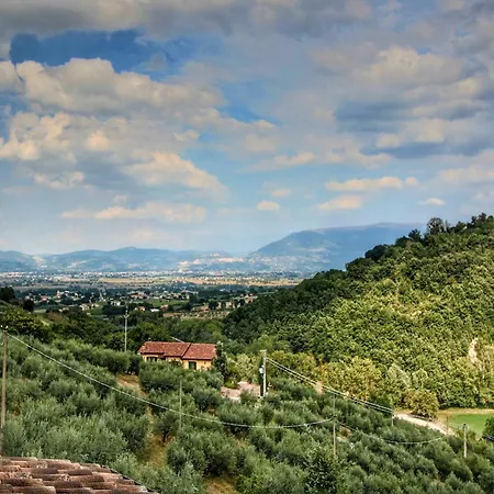 With Swimming Pool And Garden With Mediterranean Plants * Bettona
