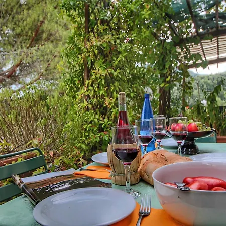 With Swimming Pool And Garden With Mediterranean Plants * Bettona