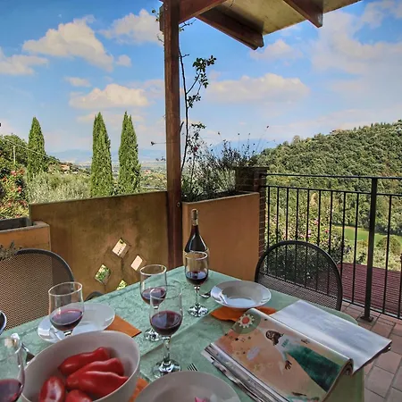 With Swimming Pool And Garden With Mediterranean Plants * Bettona